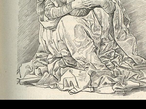 La Virgen y el Niño Jesús, copia de Andrea Mantegna